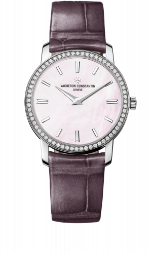 Vacheron Constantin Traditionnelle Quartz White Gold / Diamond / MOP 25558/000G-9830