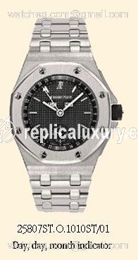 Audemars Piguet Royal Oak OffShore 25807 Full Calendar Blue / Bracelet 25807ST.O.1010.ST.01