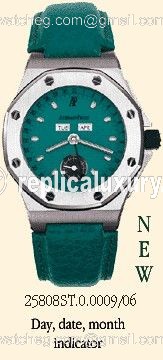 Audemars Piguet Royal Oak OffShore 25808 Full Calendar Turquoise 25808ST.O.0009/06