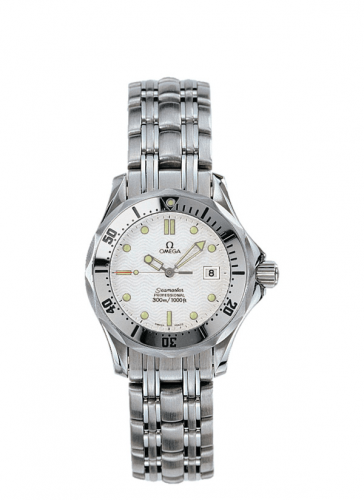 Omega Seamaster Diver 300M Quartz 28 Stainless Steel / White / Bracelet 2582.20.00