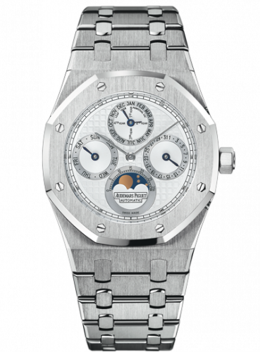 Audemars Piguet Royal Oak Perpetual Calendar Stainless Steel / Platinum / Silver 25820SP.OO.0944SP.03