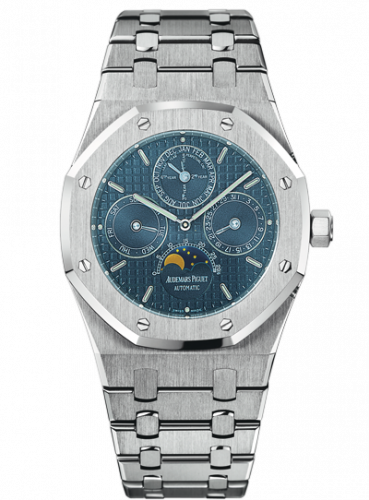 Audemars Piguet Royal Oak Perpetual Calendar Stainless Steel / Dark Blue 25820ST.OO.0944ST.04