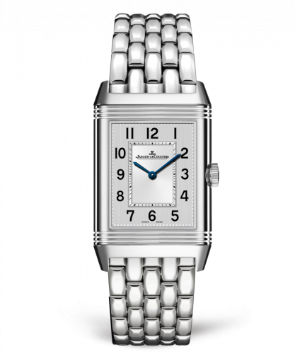 Jaeger-LeCoultre Reverso Classic Medium Duetto Stainless Steel / Silver / Bracelet 2588120
