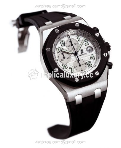 Audemars Piguet Royal Oak OffShore 25940 Chronograph Rubberclad Stainless Steel / Silver 25940SK.OO.D002CA.02