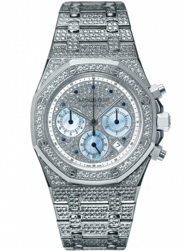Audemars Piguet Royal Oak 25978 Chronograph White Gold / Diamond / Silver 25978BC.ZZ.1190BC.01