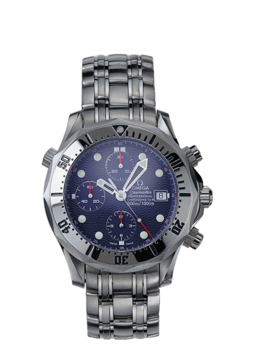 Omega Seamaster Diver 300M Automatic 41.5 Chronograph Stainless Steel / Blue / Bracelet 2598.80.00