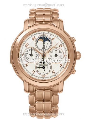 Audemars Piguet Jules Audemars 25984 Grande Complication Pink Gold / White Breguet / Bracelet 25984OR.OO.1138OR.01