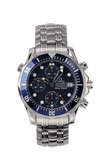 Omega Seamaster Diver 300M Automatic 41.5 Chronograph Stainless Steel / Blue / Bracelet 2599.80.00
