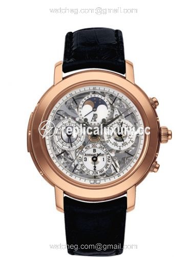 Audemars Piguet Jules Audemars Grande Complication Pink Gold / Openworked 25996OR.OO.D002CR.01