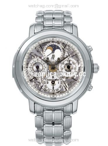 Audemars Piguet Jules Audemars 26023 Grande Complication Platinum / Sapphire / Bracelet 26023PT.OO.1138PT.01