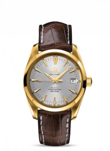Omega Seamaster Aqua Terra 150M Co-Axial 39.2 Yellow Gold / Silver 2603.30.37