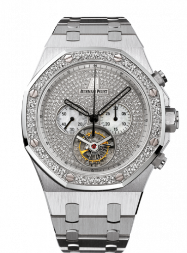 Audemars Piguet Royal Oak Tourbillon Chronograph White Gold / Diamond 26039BC.ZZ.1205BC.01