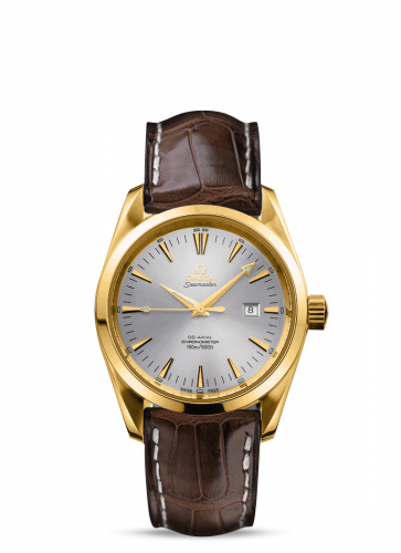 Omega Seamaster Aqua Terra 150M Co-Axial 36.2 Yellow Gold / Silver 2604.30.37