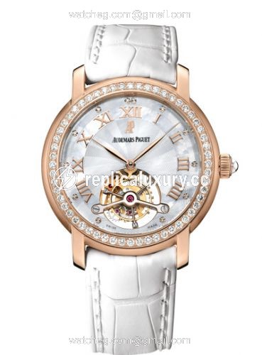 Audemars Piguet Jules Audemars Tourbillon Pink Gold / Diamond / MOP 26084OR.ZZ.D016CR.01