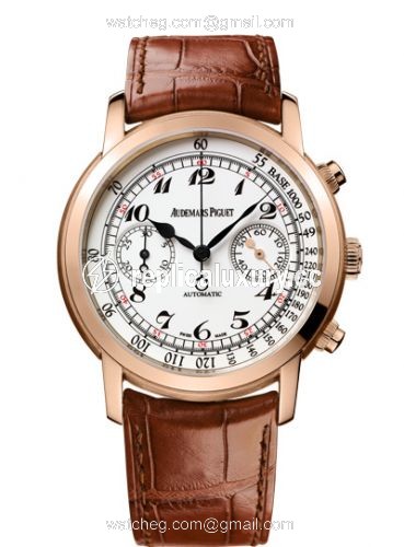 Audemars Piguet Jules Audemars 26100 Chronograph Pink Gold / White Vintage 26100OR.OO.D088CR.01