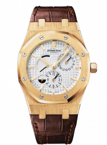 Audemars Piguet Royal Oak Dual Time Yellow Gold / Strap 26120BA.OO.D088CR.01