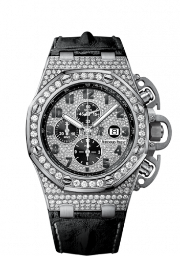 Audemars Piguet Royal Oak OffShore 26215 T3 White Gold / Diamond 26215.BC.ZZ.A101CR.01