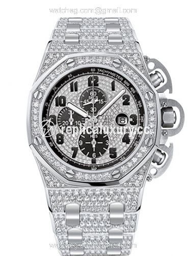 Audemars Piguet Royal Oak OffShore 26215 T3 White Gold / Diamond / Bracelet 26215BC.ZZ.1239BC.01