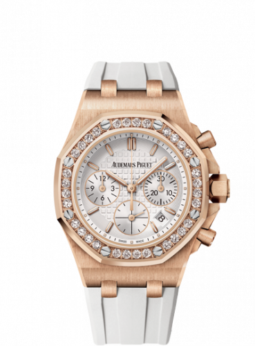 Audemars Piguet Royal Oak OffShore 26231 Lady Chronograph Pink Gold / Silver / Diamond 26231OR.ZZ.D010CA.0