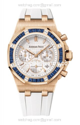 Audemars Piguet Royal Oak OffShore Lady Chronograph Pink Gold / Silver / Bartorelli 26236OR.SS.D010CA.01