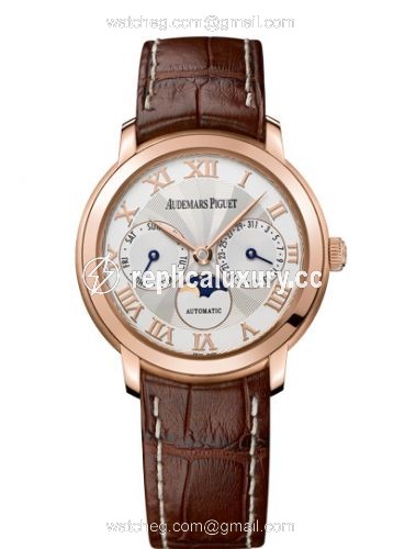 Audemars Piguet Jules Audemars Day & Date Pink Gold / Silver 26250OR.OO.A088CR.01