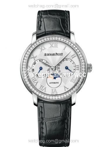 Audemars Piguet Jules Audemars Day & Date White Gold / Diamond / Silver 26251BC.ZZ.A002CR.01