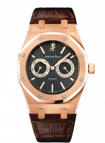Audemars Piguet Royal Oak 262330 Day & Date Pink Gold / Strap 26330OR.OO.D088CR.01
