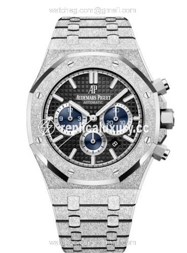 Audemars Piguet Royal Oak 41 Chronograph Frosted White Gold / Black 26331BC.GG.1224BC.03