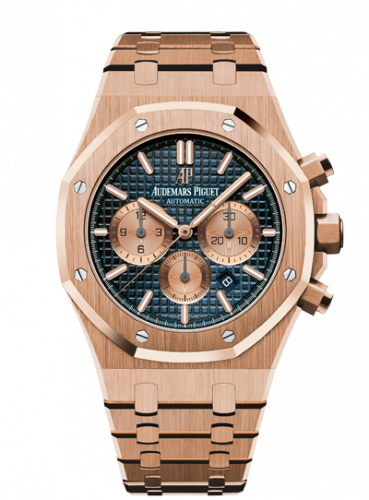 Audemars Piguet Royal Oak Chronograph 41 Pink Gold / Blue 26331OR.OO.1220OR.01