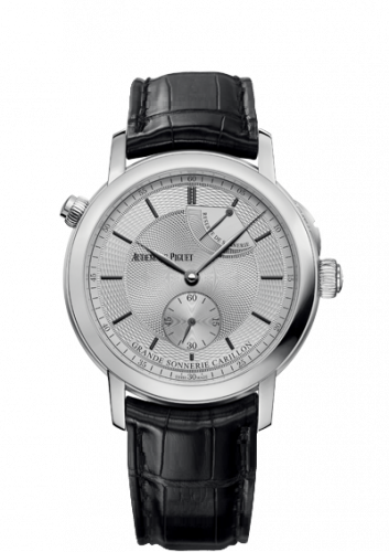 Audemars Piguet Jules Audemars 26344 Grande Sonnerie Carillon Platinum / Silver 26344PT.OO.D002CR.01