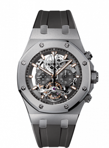 Audemars Piguet Royal Oak 26347 Tourbillon Chronograph Openworked Titanium 26347TI.OO.D004CR.01