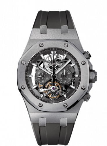 Audemars Piguet Royal Oak 26347 Tourbillon Chronograph Openworked Titanium / Boutique Edition 26347TI.OO.D004CR.02