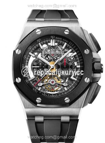 Audemars Piguet Royal Oak Offshore Tourbillon Chronograph Openworked Ali Bin Ali 26348IO.OO.A002CA.01
