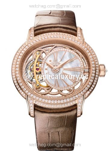 Audemars Piguet Millenary Tourbillon Pink Gold / MOP 26354OR.ZZ.D812CR.01