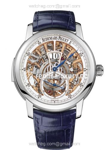 Audemars Piguet Jules Audemars Minute Repeater Jumping Hours Platinum / Openworked 26356PT.OO.D028CR.01