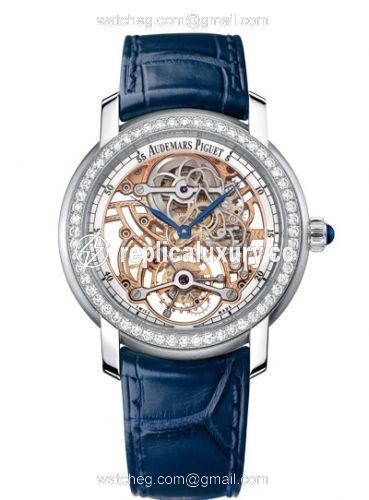 Audemars Piguet Jules Audemars Tourbillon Platinum / Diamond / Openworked 26357PT.ZZ.D028CR.01