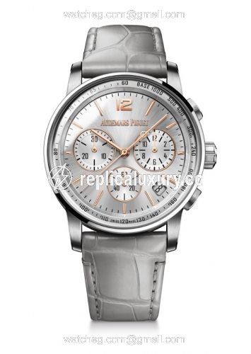 Audemars Piguet CODE 11.59 Chronograph Selfwinding White Gold / Rose Gold / Silver 26393CR.00.A009CR.01