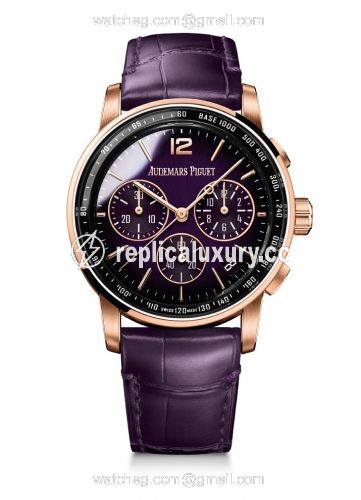 Audemars Piguet CODE 11.59 Chronograph Selfwinding Pink Gold / Purple 26393OR.OO.A616CR.01
