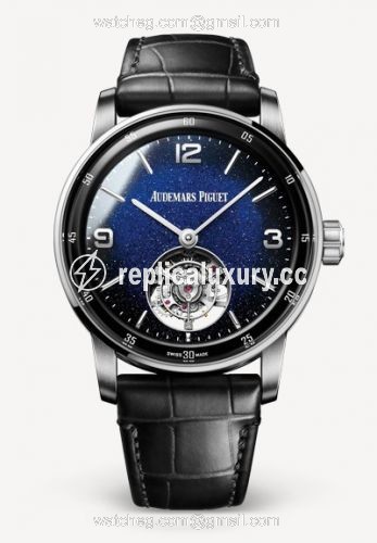 Audemars Piguet CODE 11.59 Tourbillon Selfwinding White Gold / Blue Aventurine 26396BC.OO.D002CR.01/#!/welcome