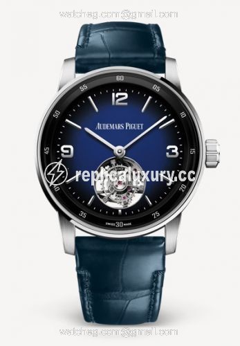 Audemars Piguet CODE 11.59 Tourbillon Selfwinding White Gold / Blue 26396BC.OO.D321CR.01