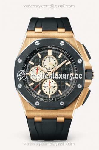 Audemars Piguet Royal Oak OffShore 26400 Chronograph Pink Gold / Ceramic 26400RO.OO.A002CA.01