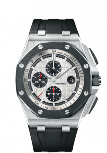 Audemars Piguet Royal Oak Offshore 44 Stainless Steel / Ceramic / Silver / Rubber 26400SO.OO.A002CA.01