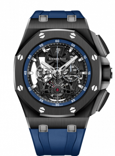Audemars Piguet Royal Oak Offshore Tourbillon Chronograph Openworked Ceramic / Rubber 26407CE.OO.A030CA.01