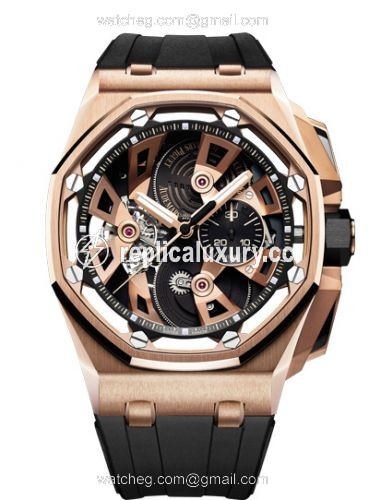 Audemars Piguet Royal Oak Offshore Tourbillon Chronograph Pink Gold 26421OR.OO.A002CA.01