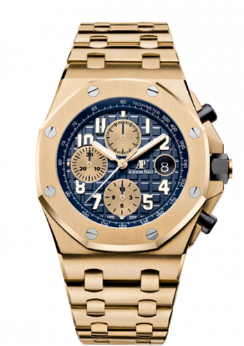 Audemars Piguet Royal Oak Offshore 26470 Yellow Gold / Blue 26470BA.OO.1000BA.01