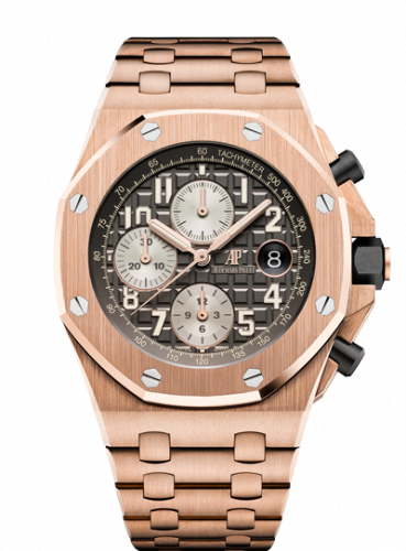 Audemars Piguet Royal Oak Offshore 42 Pink Gold / Grey / Bracelet 26470OR.OO.1000OR.02