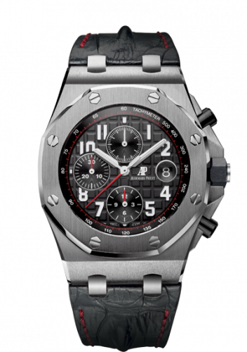Audemars Piguet Royal Oak Offshore 26470 Stainless Steel / Black / Alligator 26470ST.OO.A101CR.01