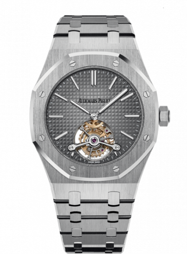 Audemars Piguet Royal Oak Ultra Thin Tourbillon Platinum / Grey 26510PT.OO.1220PT.01
