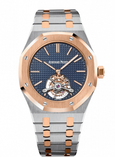 Audemars Piguet Royal Oak Ultra Thin Tourbillon Stainless Steel / Pink Gold / Bucherer 26517SR.OO.1220SR.01
