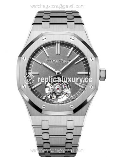 Audemars Piguet Royal Oak Self-Winding Flying Tourbillon Titanium / Grey 26530TI.OO.1220TI.01